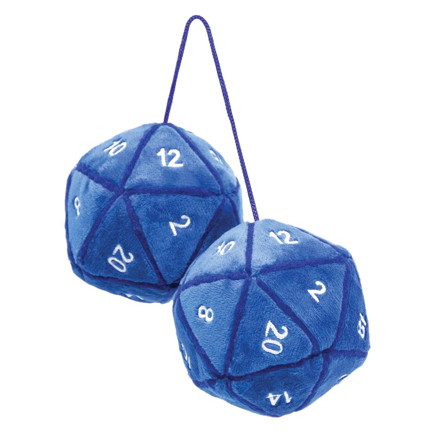 Blue D20 Dice Danglers | Odin's Place