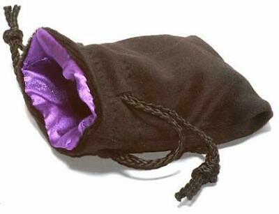 Koplow Small Dice Bag Velvet Purple and Black | Odin's Place