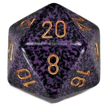 Chessex 34mm Speckled Hurricane D20 | Odin's Place