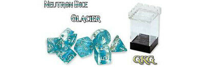 Gate Keeper Games Halfsies Glacier Dice Poly 7 Set | Odin's Place