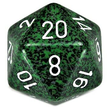 Chessex d20 34mm Speckled Recon | Odin's Place