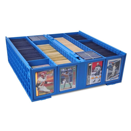 BCW Collectible Card Bin Blue | Odin's Place