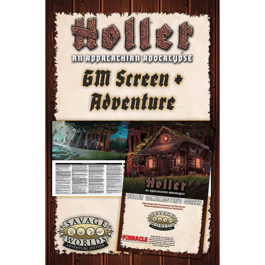 Holler RPG: An Appalachian Apocalypse: GM SCREEN AND ADVENTURE | Odin's Place