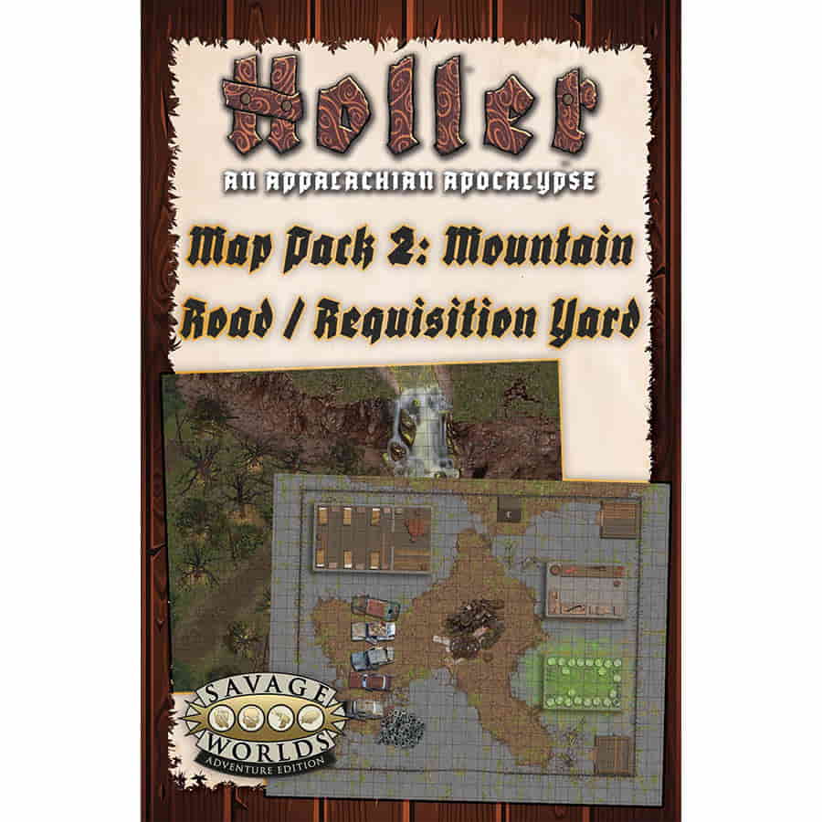 Holler RPG: An Appalachian Apocalypse: MAP PACK 2: MOUNTAIN ROAD AND REQUISITION YARD | Odin's Place
