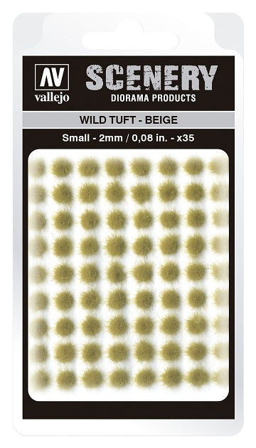 Vallejo Scenery: Wild Tuft - Beige (2mm) | Odin's Place