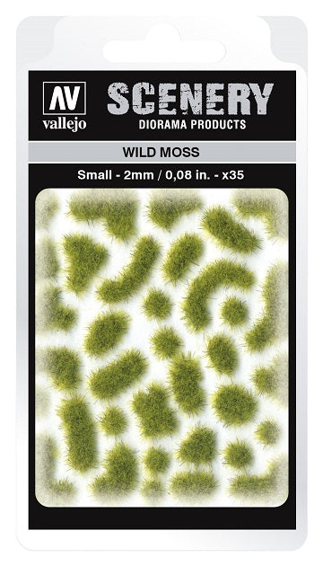 Vallejo Scenery: Wild Tuft - Moss (2mm) | Odin's Place