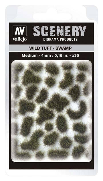 Vallejo Scenery: Wild Tuft - Swamp (4mm) | Odin's Place