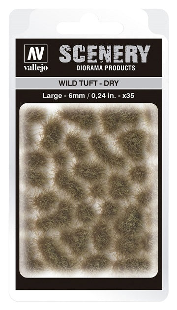 Vallejo Scenery: Wild Tuft - Dry (6mm) | Odin's Place