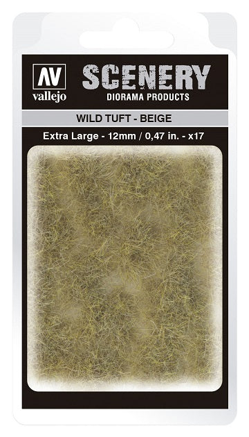 Vallejo Scenery: Wild Tuft - Beige (8mm) | Odin's Place