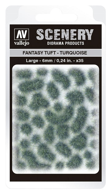 Vallejo Scenery: Fantasy Tuft - Turquoise (6mm) | Odin's Place