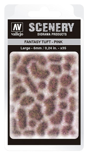Vallejo Scenery: Fantasy Tuft - Pink (6mm) | Odin's Place