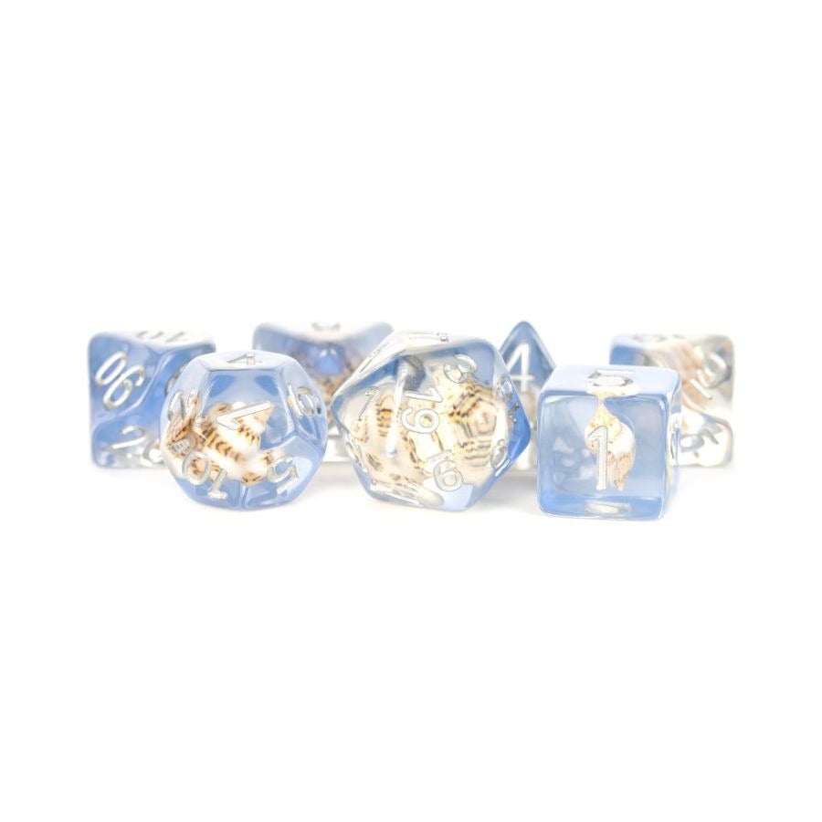 MDG Poly 7 Dice Set: Sea Conch | Odin's Place