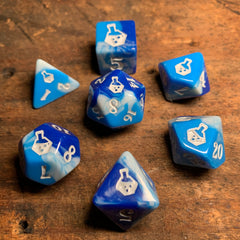 PolyDice Potions Poly 7 Set: Assorted Colors | Odin's Place