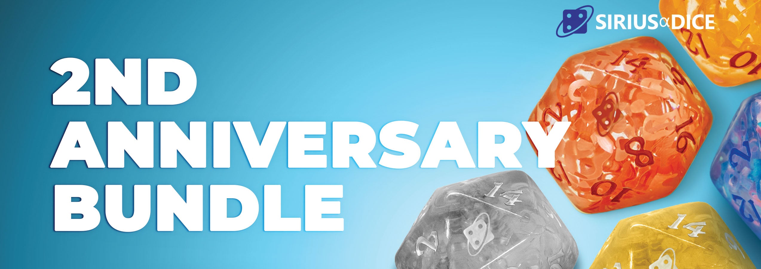 Sirius Dice Anniversary Contest Dice | Odin's Place