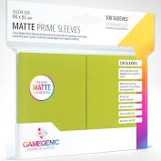 Gamegenic Matte Prime Card Sleeves: Lime Green | Odin's Place