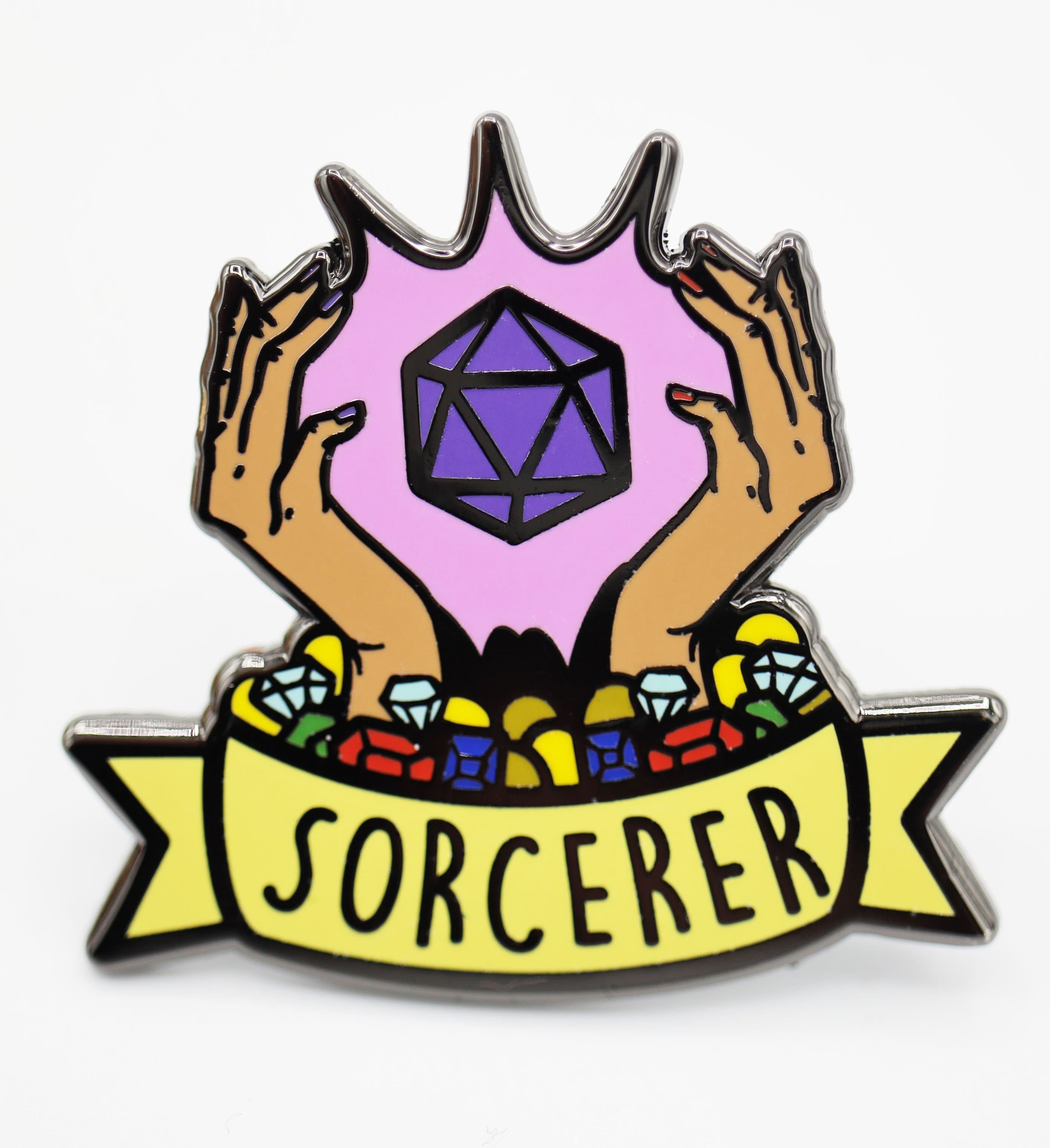 Foam Brain Pin: Class Banner Sorcerer | Odin's Place