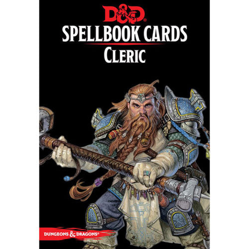 Dungeons and Dragons Spellbook Cards: Cleric | Odin's Place
