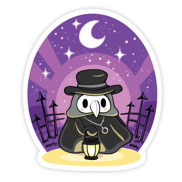 Squishable Plague Doctor Gate Sticker | Odin's Place