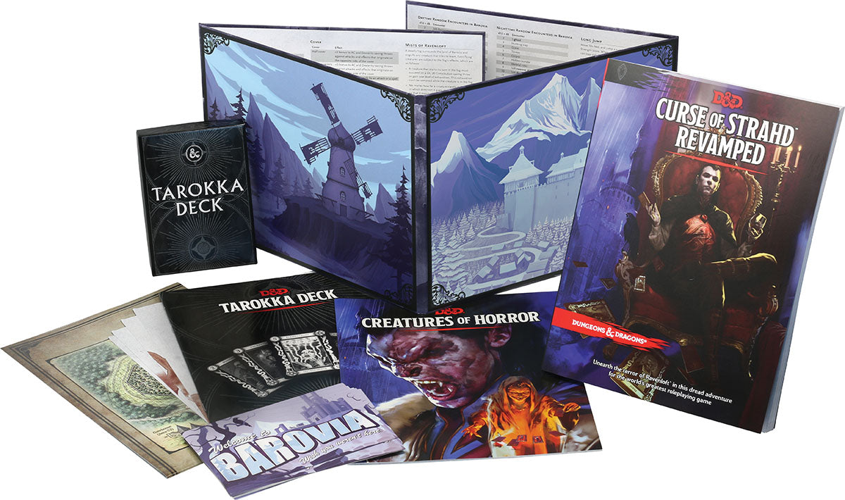 Dungeons and Dragons: Curse of Strahd Revamped Boxed Set | Odin's Place