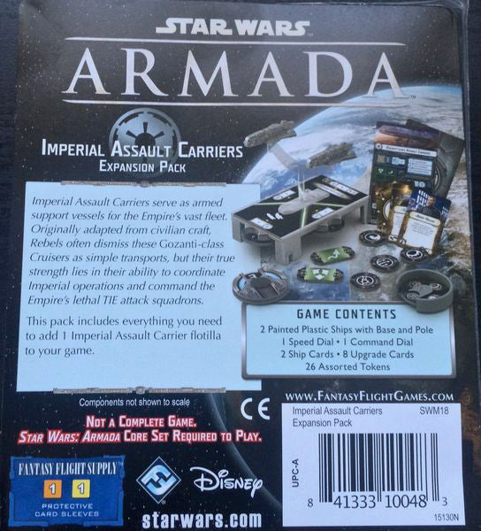 Star Wars: Armada Imperial Assault Carriers Expansion Pack | Odin's Place