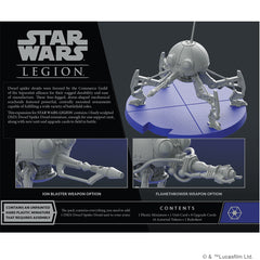 Star Wars Legion: DSD1 Dwarf Spider Droid Unit Expansion | Odin's Place
