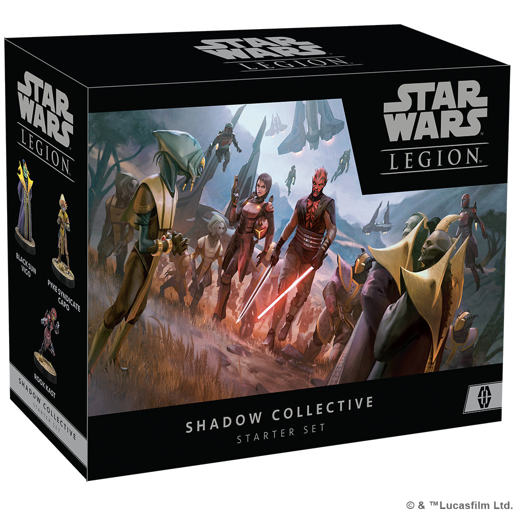 Star Wars Legion: Shadow Collective Mercenary Starter Set | Odin's Place