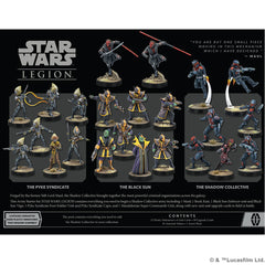 Star Wars Legion: Shadow Collective Mercenary Starter Set | Odin's Place
