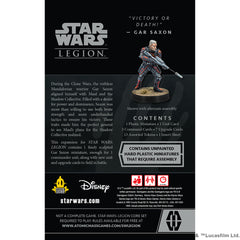 Star Wars Legion: Gar Saxon | Odin's Place