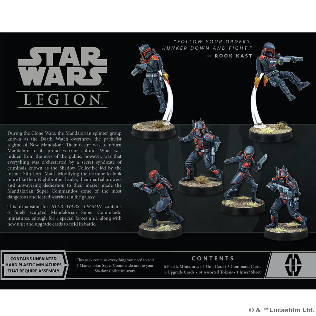 Star Wars Legion: Mandalorian Super Commandos | Odin's Place