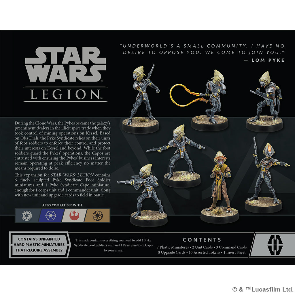 Star Wars Legion: Pyke Syndicate Foot Soldiers | Odin's Place