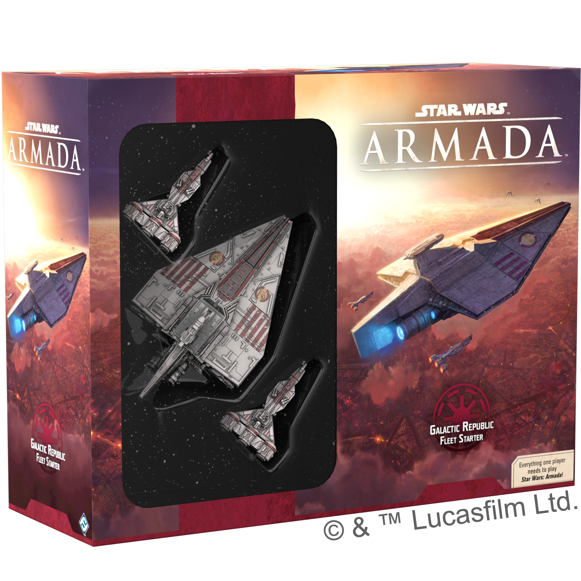Star Wars Armada: Galactic Republic Fleet Starter | Odin's Place