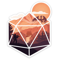 Forged Gaming: D&D Themed Vinyl Stickers | Odin's Place
