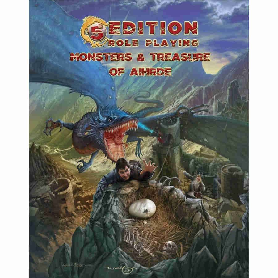 5TH Edition Adventures: Monsters and Treasure of Aihrde | Odin's Place