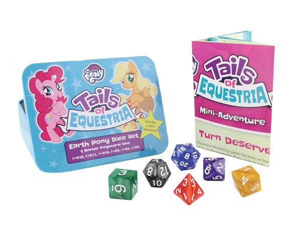 My Little Pony Tails of Equestria RPG: Earth Pony Dice Set | Odin's Place