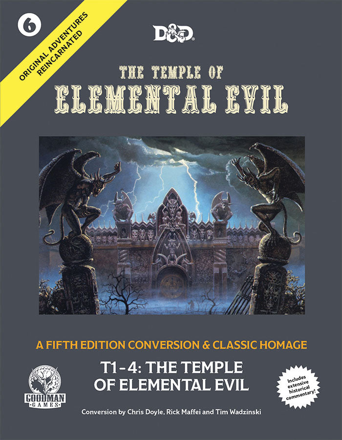 5E Original Adventures Reincarnated #6: Temple of Elemental Evil | Odin's Place