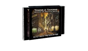 Big Books of  Battle Mats: Towns & Taverns | Odin's Place
