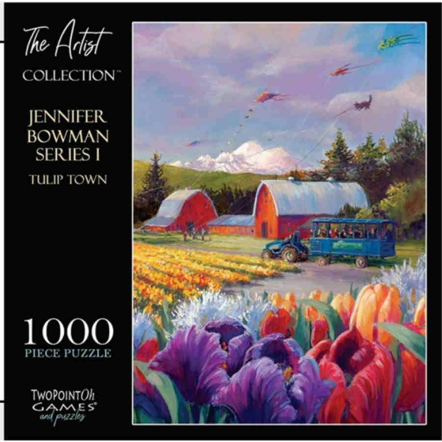 The Artist Collection 1000 Piece Puzzle: Tulip Town | Odin's Place