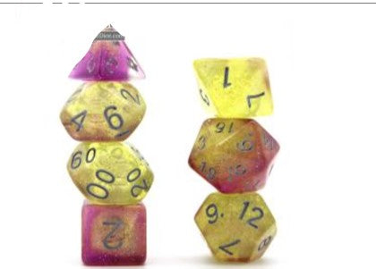 Game Habit That Cool Refreshing Drink Poly 7 Dice Set | Odin's Place