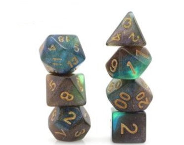 Game Habit Great Personality Poly 7 Dice Set | Odin's Place