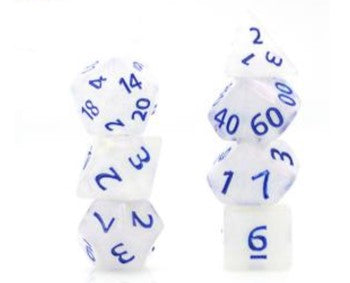 Game Habit Three on the Tree Poly 7 Dice Set | Odin's Place