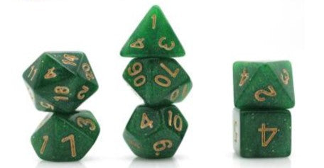 Game Habit The Dice that Stole Christmas Poly 7 Dice Set | Odin's Place
