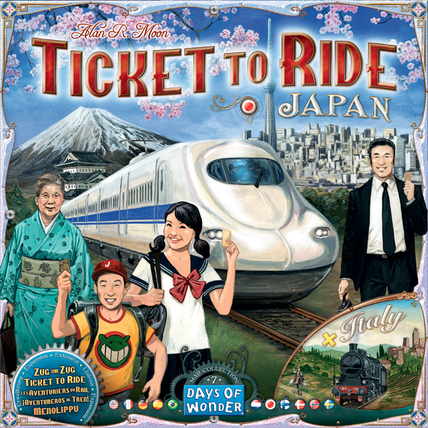 Ticket to Ride Japan and Italy Map Collection | Odin's Place