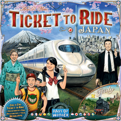 Ticket to Ride Japan and Italy Map Collection | Odin's Place