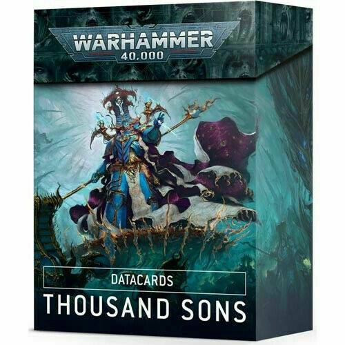 Warhammer 40K: Thousand Sons Data Cards | Odin's Place