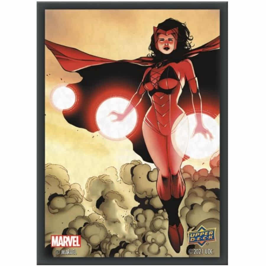 Upper Deck Marvel Standard Card Sleeves: Scarlet Witch | Odin's Place