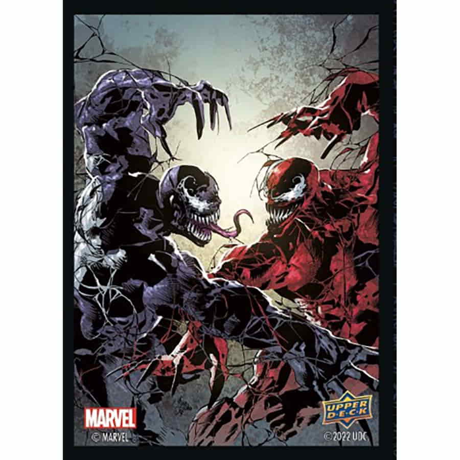 MARVEL CARD SLEEVES: VENOM VS CARNAGE | Odin's Place