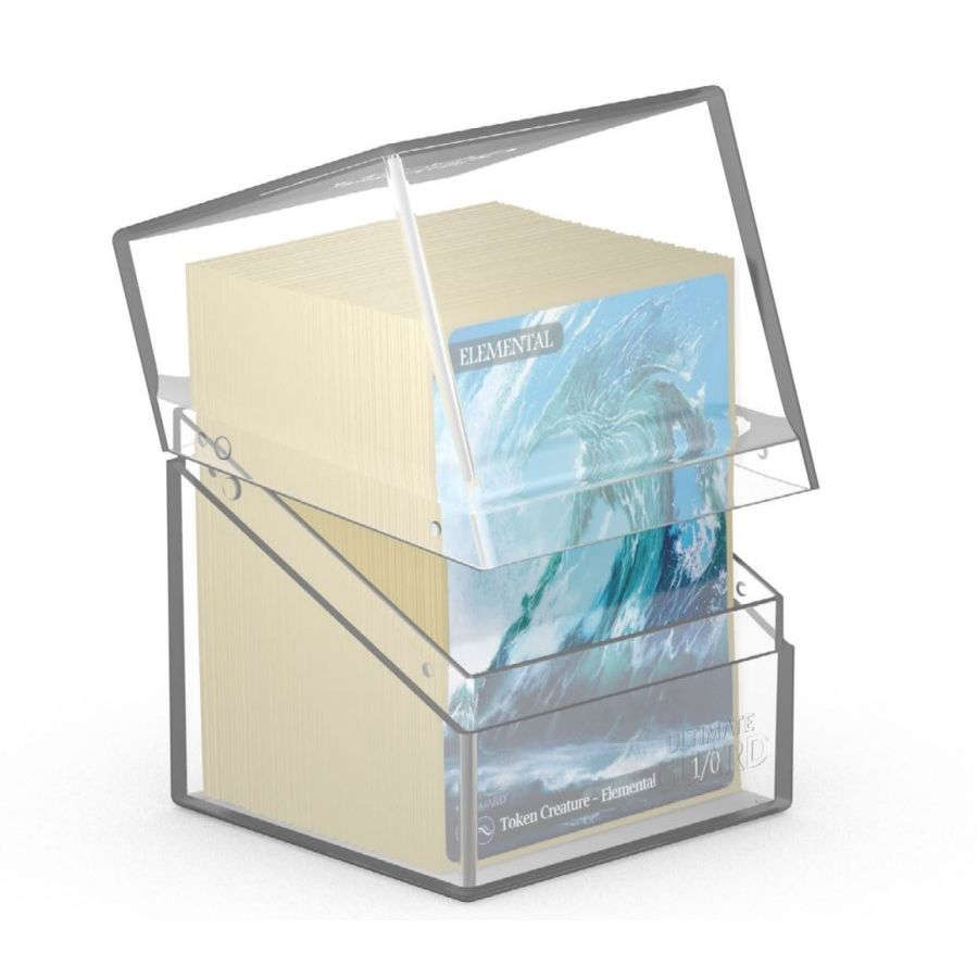 Ultimate Guard Boulder Clear Deck Box OBSOLETE NESTED | Odin's Place