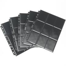 Ultimate Guard 18 Pocket Side Loading Pages Black (50 pages) | Odin's Place