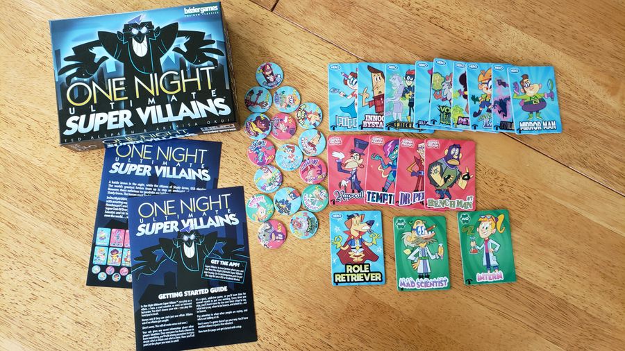 One Night Ultimate Super Villains | Odin's Place