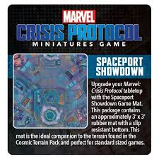 Marvel Crisis Protocol: Spaceport Showdown Playmat | Odin's Place
